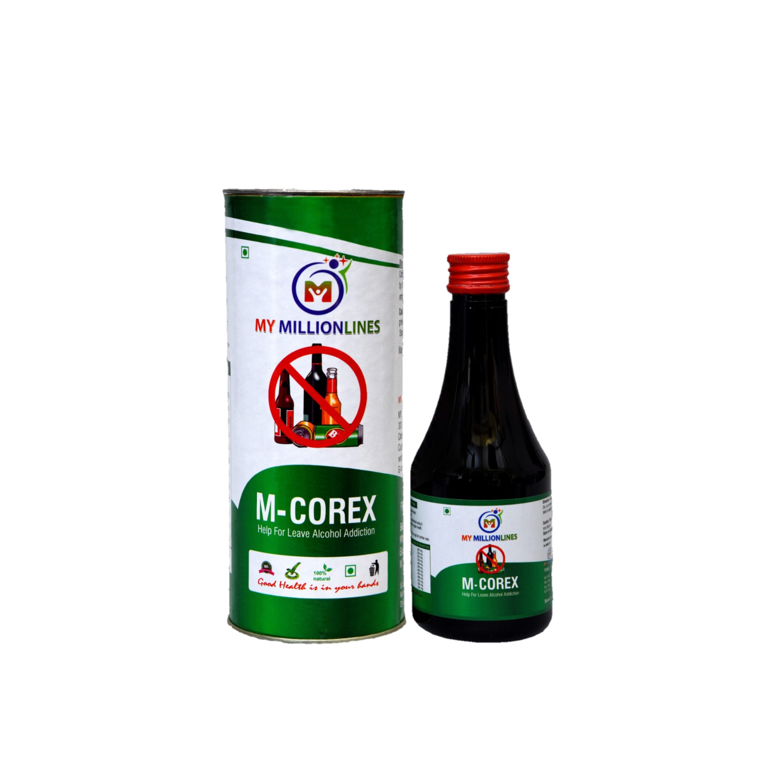 M Corex Syrup - Alcohol De Addiction