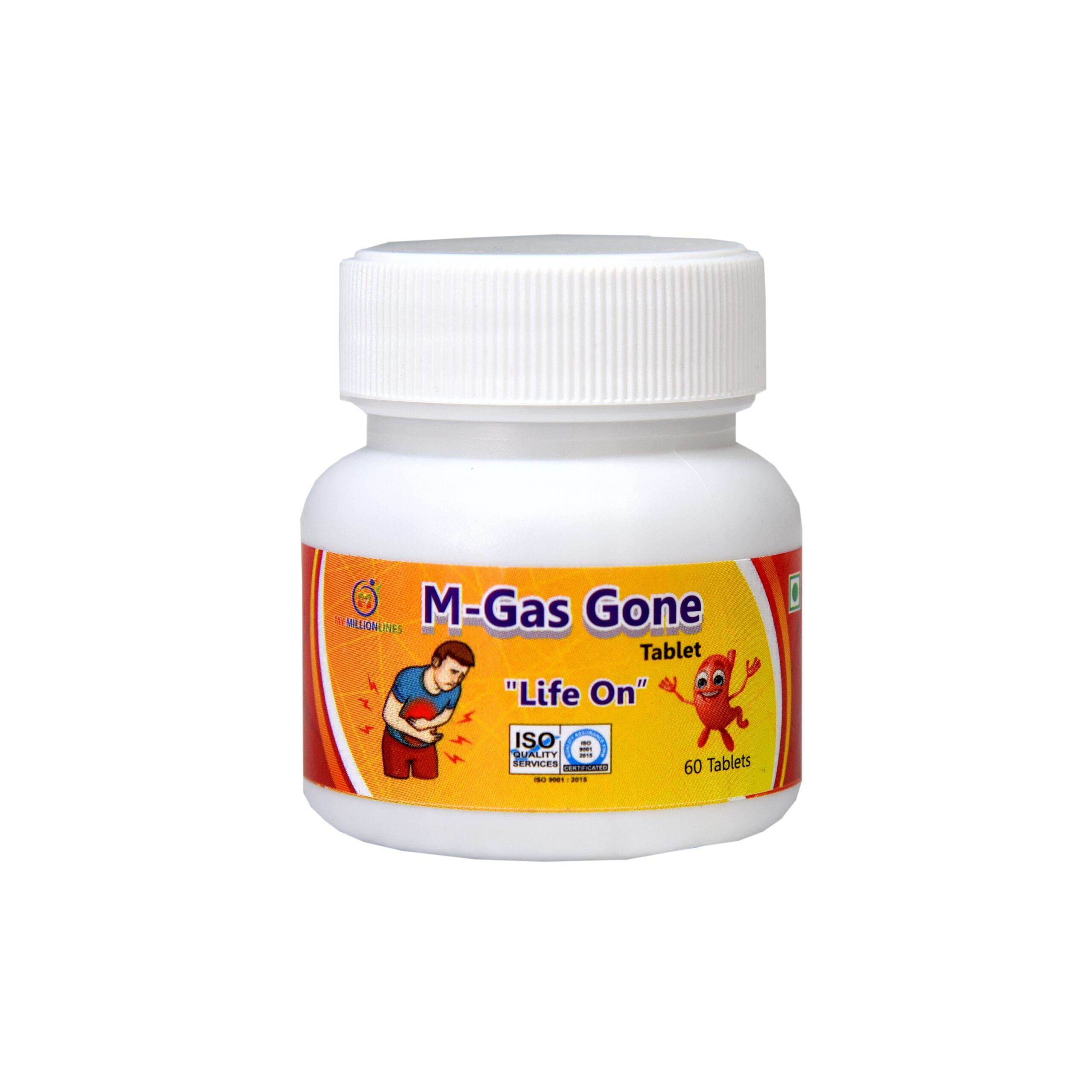 M Gas Gone Tablet - Gastric Problem