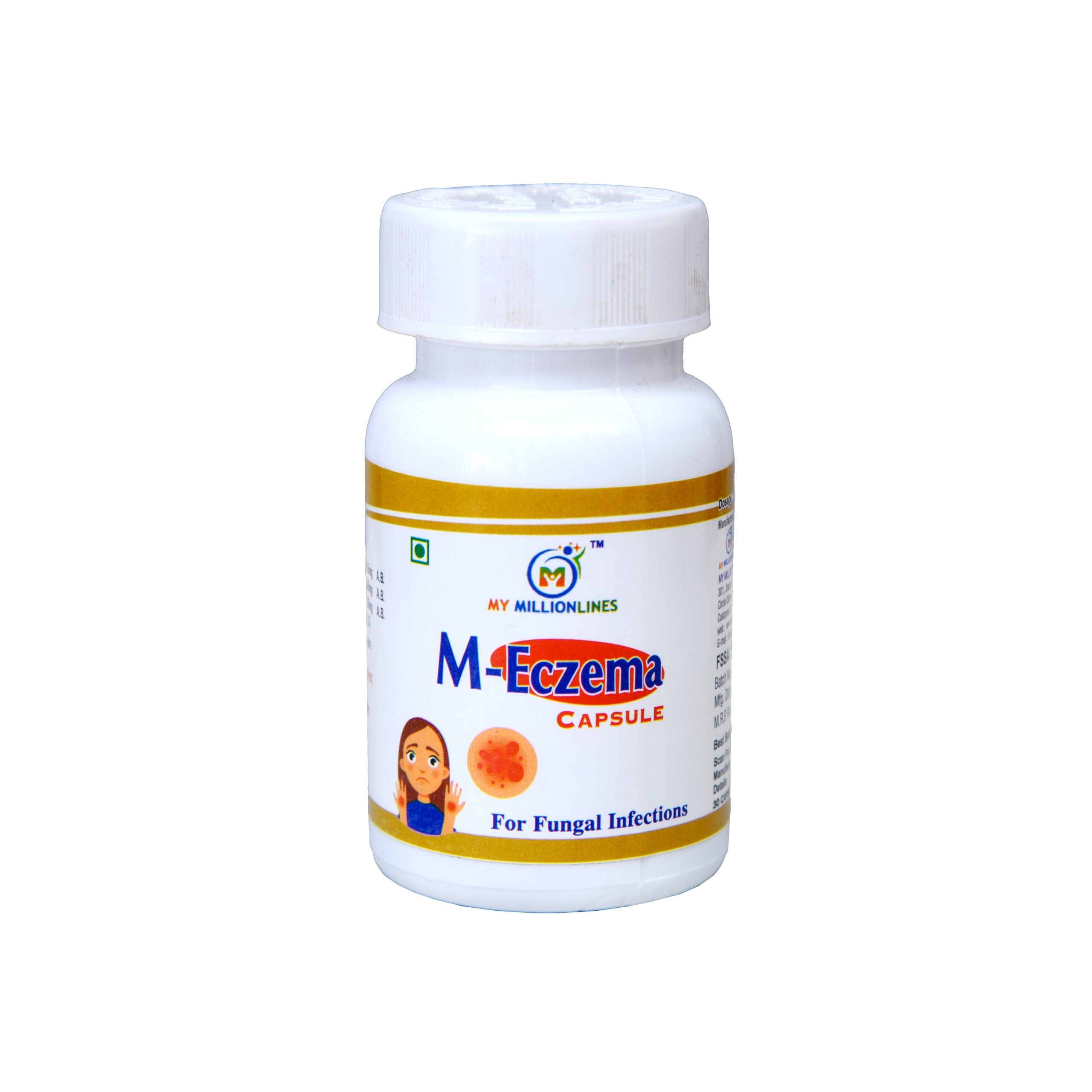 M Eczema Capsule - Fungal - Eczema - Psoriasis