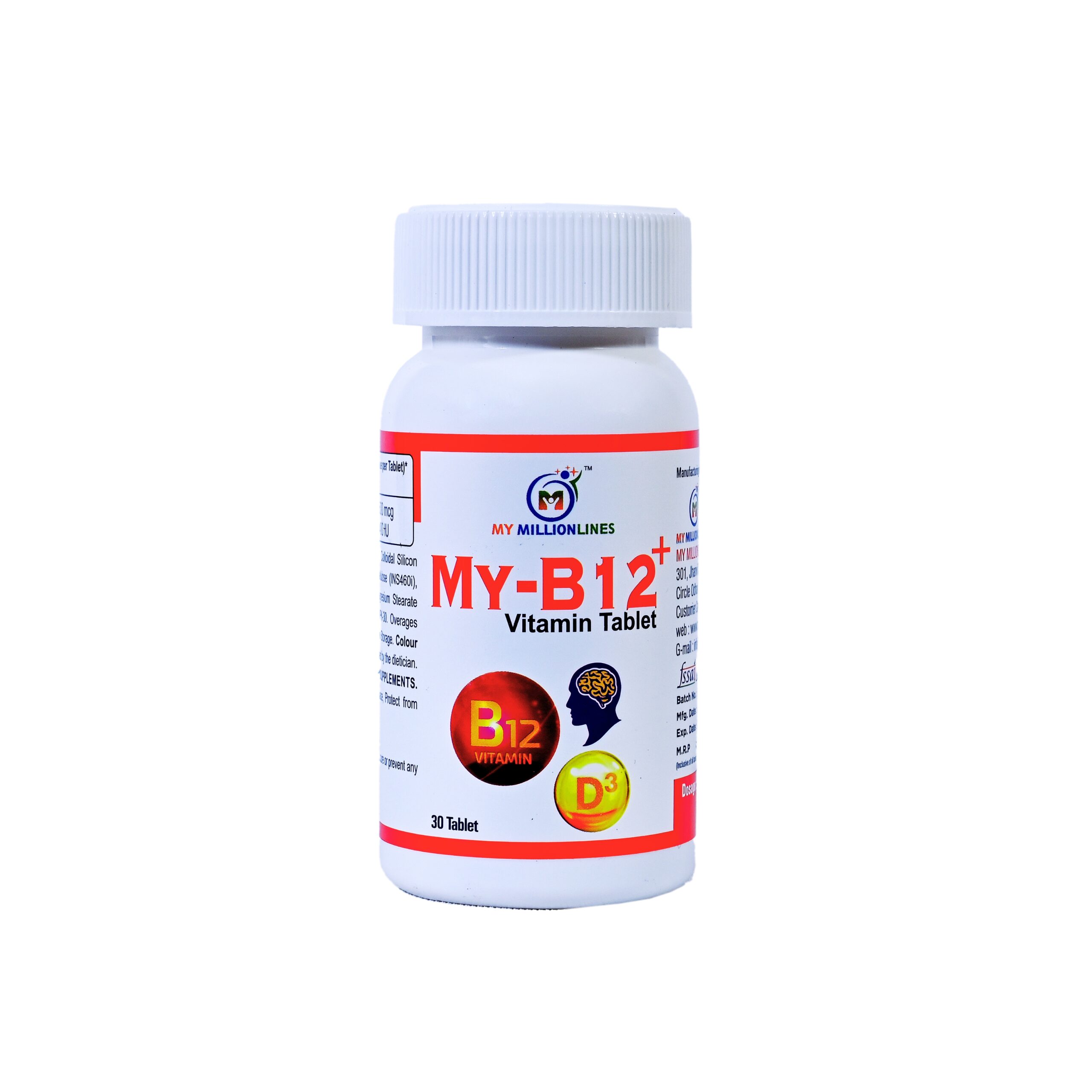 My B12 Tablet - B12 / D3