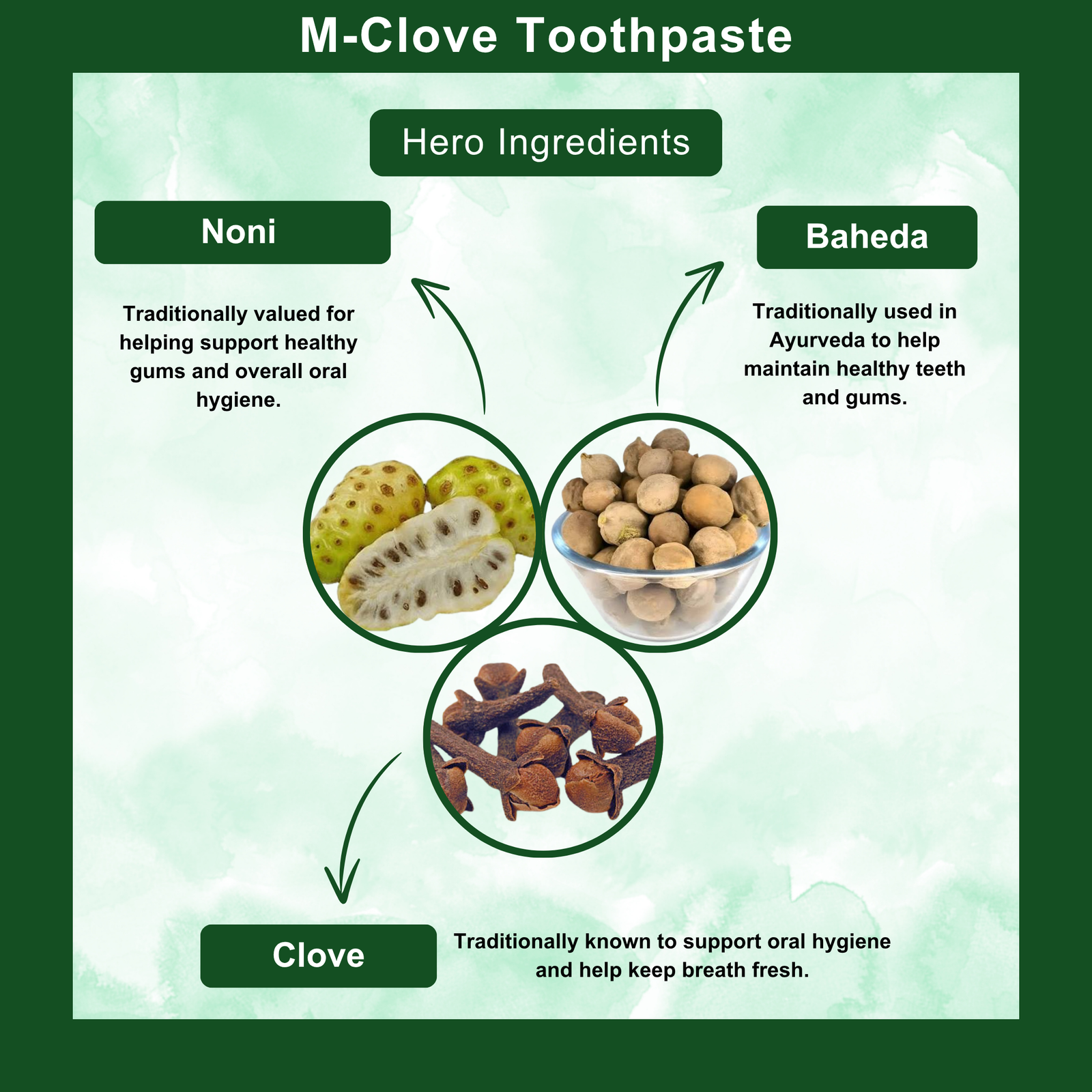 Advanced M-CLOVE Toothpaste